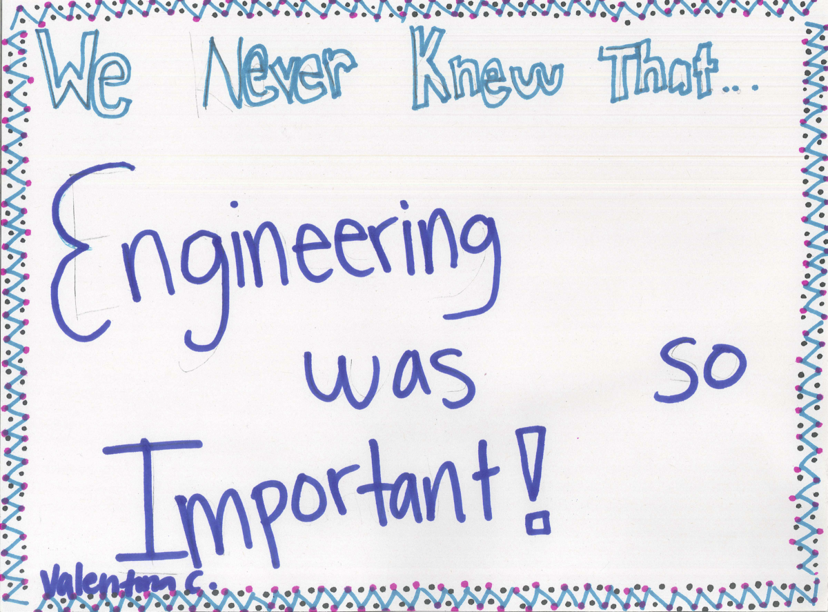 "We Never Knew that Engineering was so Important" Camper Poster